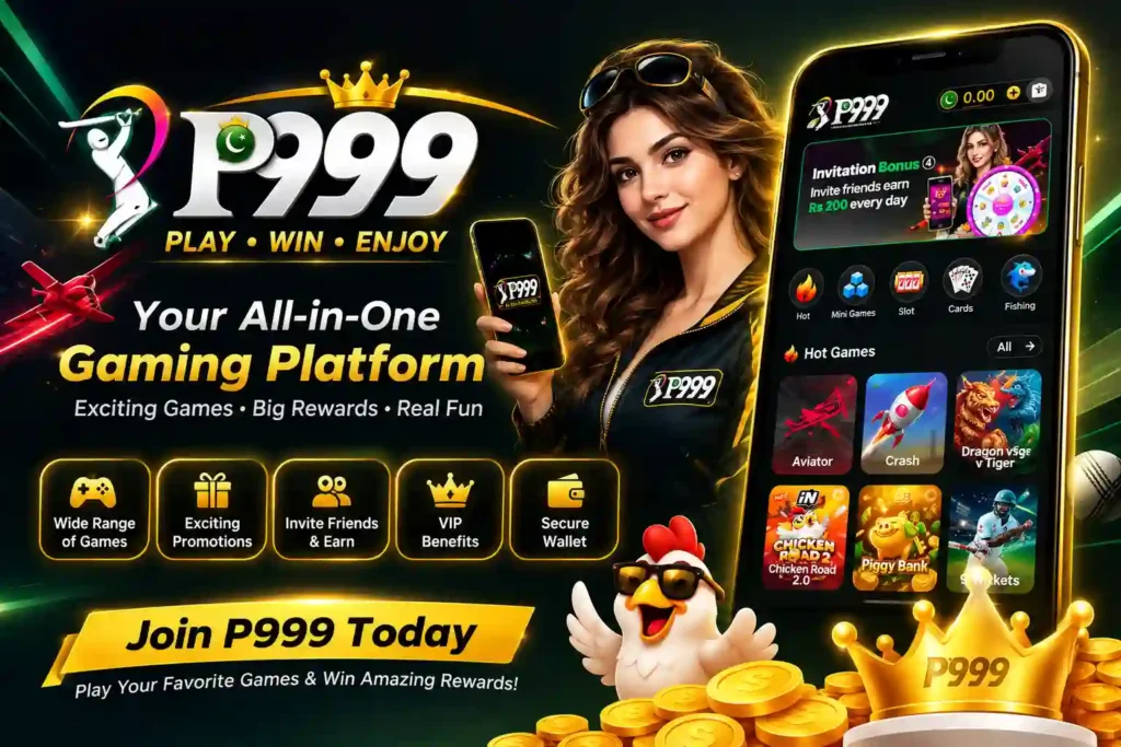 P999 Game APK Interface