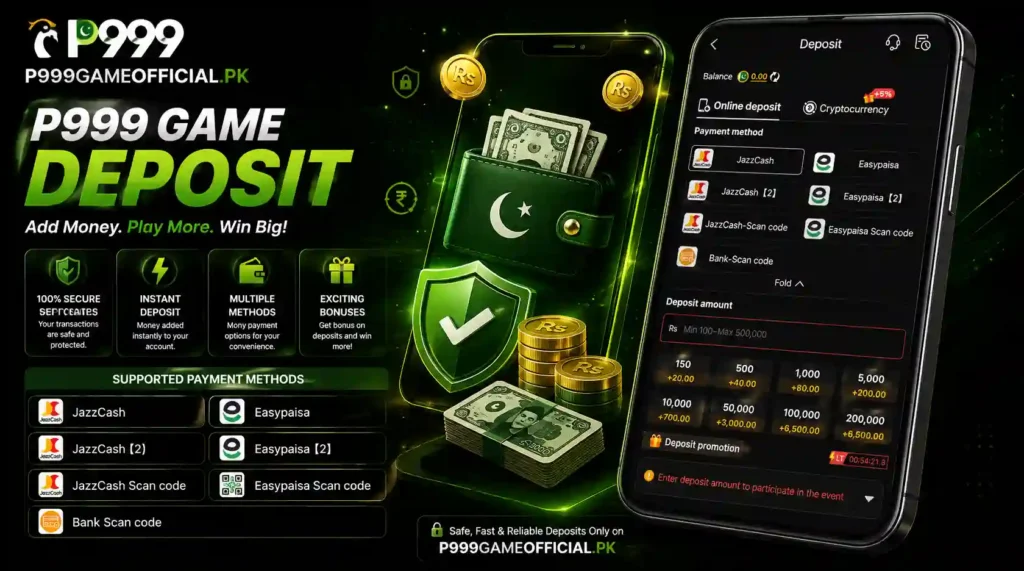 P999 Game Deposit