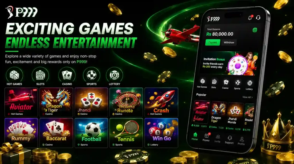 P999 Exciting Games